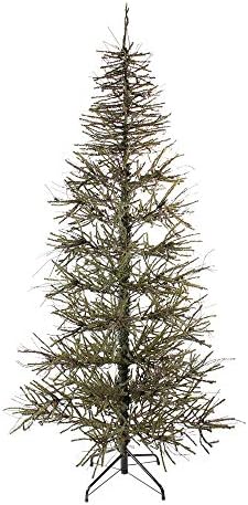 6' два цвята Изкуствена Коледна елха Warsaw Twig Среден размер - Неосвещенная