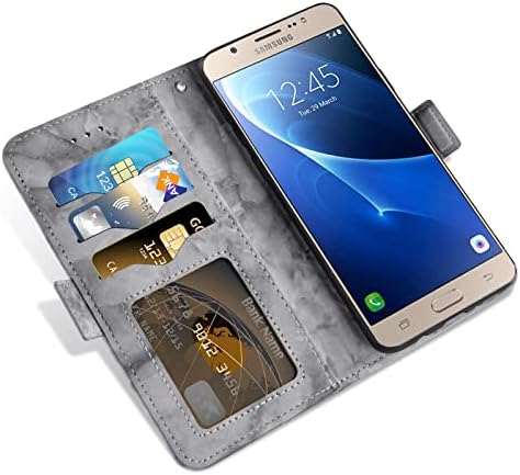Asuwish е Съвместим с Samsung Galaxy J7 Калъф и Защитно покритие от закалено стъкло за екран на Аксесоари