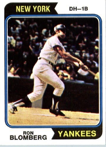 1974 Бейзболна картичка Topps 117 Рон Blomberg