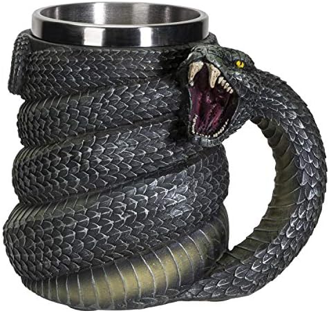 Кафеена Чаша SUMMIT COLLECTION Serpent Snake 16 течни унции Зелена Една Чаша за Анаконда