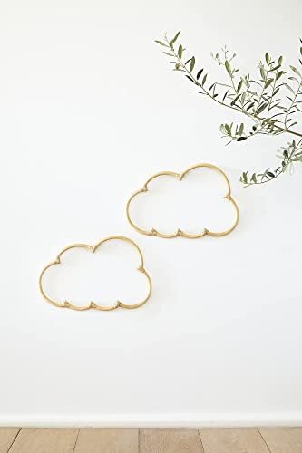 Комплект от две декоративни облаци BEBE BASK - Създайте детска стая в стил бохо - Елементи на декора на стените