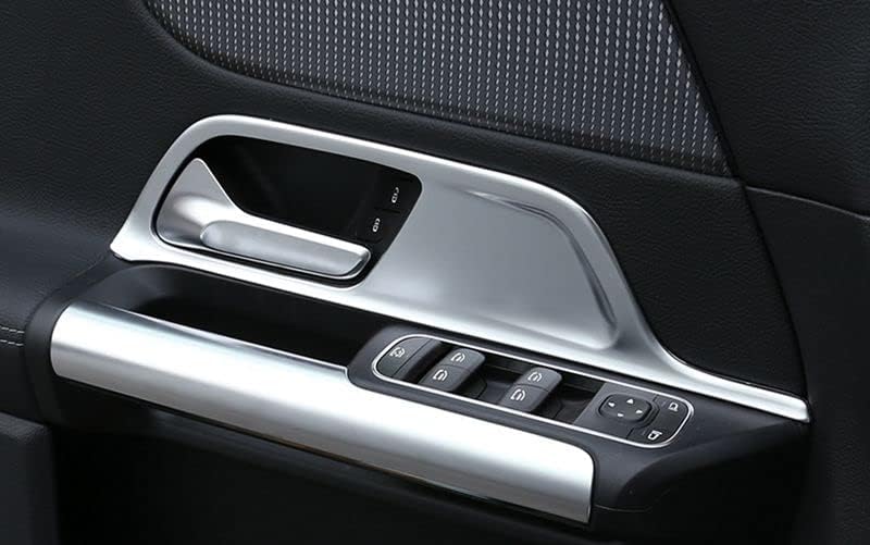 Eppar Нови Защитни облицовки за вътрешни дръжки, Съвместими с Mercedes Benz GLA 2020-2023 GLA200 GLA220 GLA250