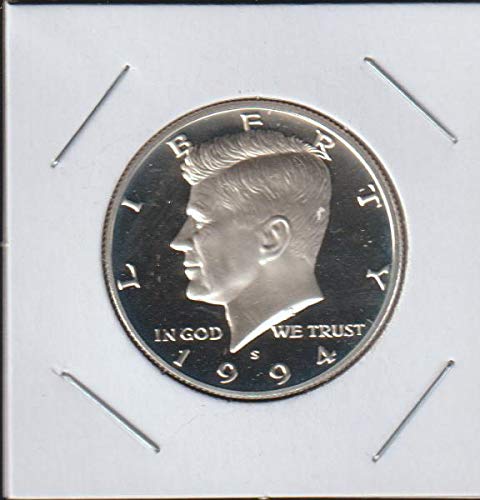 1994 S Kennedy (от 1964 до момента) (90% сребро) Полдоллара Превъзходно доказателство скъпоценни камъни DCAM