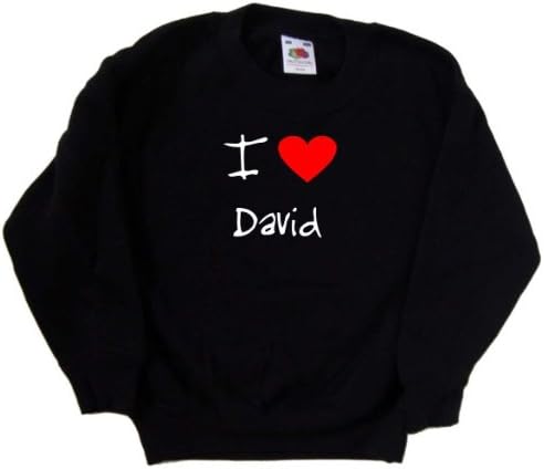 Детска hoody I Love Heart David Black