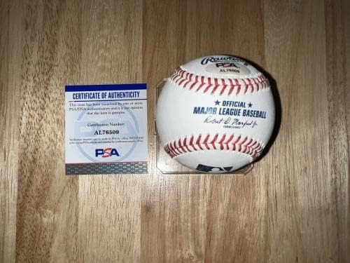 Рон Desantis подписа Официален договор с губернатора на Флорида Мейджър лийг бейзбол PSA / Бейзболни топки Колеж