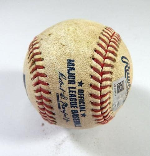 2020 Chicago Cubs Pirates Използвана Бейзбол Кайл Хендрикс Колин Моран В една игра MLB Използвани Бейзболни