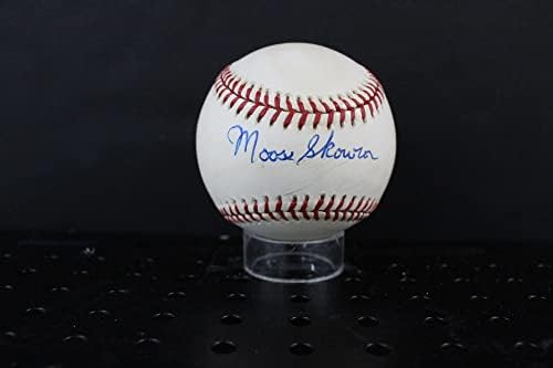 Мнс Скоурон Подписа Бейзболен Автограф Auto PSA/DNA AL88691 - Бейзболни топки с Автографи