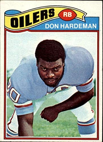 1977 Topps Football 472 Дон Хардеман Хюстън Ойлърс Официалната търговска карта на НФЛ. СКАНИРАНЕ ПОКАЗВА ДЕЙСТВИТЕЛНАТА