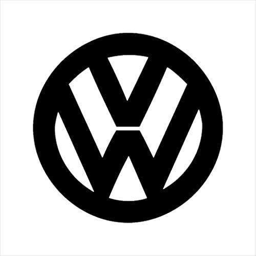 Мъжки t-shirt Volkswagen Classic с черен логото на VW