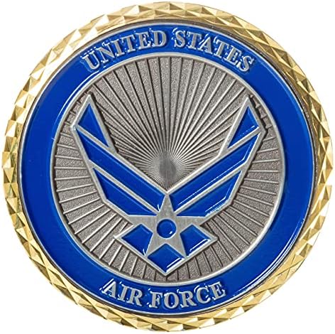 Монета на Повикване на Космическото командване на военно-въздушните сили на САЩ в базата Ванденберг и Синьо