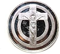 Религиозната Сребърна Монета 999 проба с тегло 990 Грама Бог Исус Христос