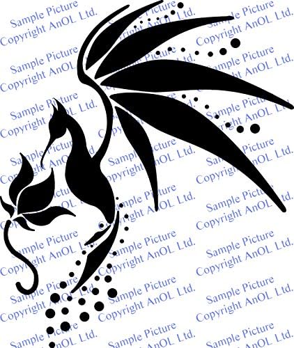 Slaf Оод. (41 x 47) Светещо Vinyl Стикер На Стената Fairy Tail Bird /Светещ в Тъмното Художествена Стикер За декора / Фэнтезийная Луминесцентна Стенопис За Детска Стая