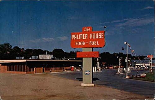 The Palmer House Су Сити, Айова Оригиналната Реколта Картичка