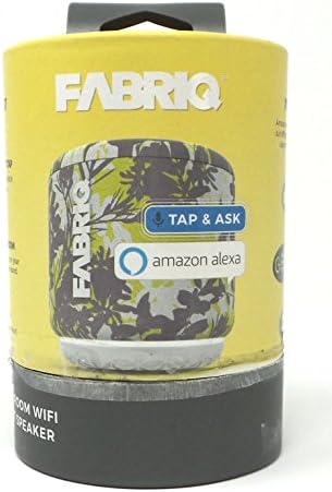 Безжичен високоговорител FABRIQ Bluetooth с гласово от Алекса, с подкрепата на Lime