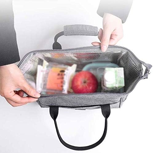 Пакети за обяд KNOKR, Изолационен Чантата е с Голям Капацитет, Пакетиран Обяд, Bento, Напитки, Запазване на