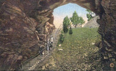 Пощенска картичка Мамонтовая пещера, Кентъки