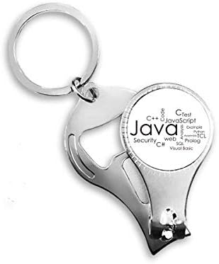 Програмист Свързана С програмата на Java Машина за рязане на нокти Халка Ключодържател Отварачка За Бутилки Машина За рязане