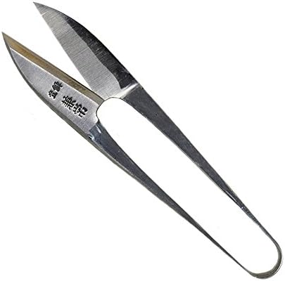Японски Традиционните ножици за нарязване на конци Kanetsune Сребрист цвят (дължина 105 мм)