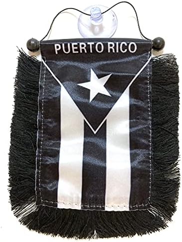 Знамена Пуерто Рико за автомобили, аксесоари, етикети, стикери, Пуерто-риканские рекламни къщи Boricua бандерас