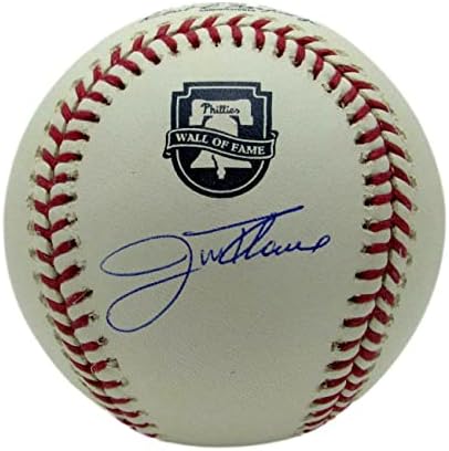 Джим Е Копито Филис с автограф /Автоматична Стена на славата бейзбол Филис JSA 164932 - Бейзболни топки с автографи