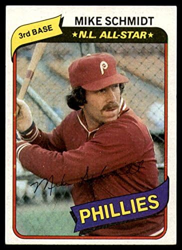 1980 Topps #270 Майк Шмид DP NM-MT Филаделфия Филис Бейзбол