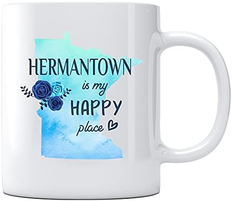 Подаръци за Деня на Майката от Майка на Дъщеря и син Германтаун, Минесота, е Моето Щастливо място, Забавна Чаша за Майките, Кафеена Чаша от Минесота за мама, Подаръци
