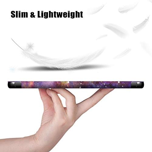 Smart-калъф Epicgadget за Samsung Galaxy Tab A7 10,4 SM-T500/T505/T507/T503 (2020 Г.) - Лек Тънък калъф-книжка с трехстворчатой стойка и автоматична функция за събуждане /сън (Star Galaxy)