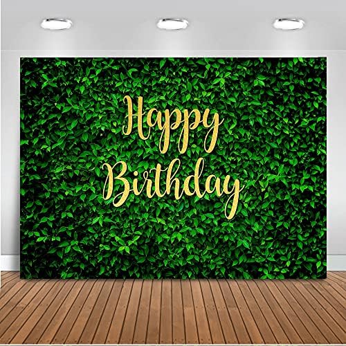 Моксика, Зелени Листа, на Фона на Рожден Ден, Стена от билки, Сафари, Украса за парти по случай рожден Ден,