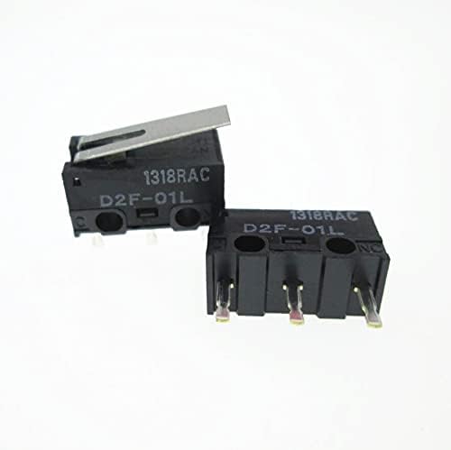 D2F-01L D2F01L D2F-01 микропереключатель движат 1,47 Н DIP3 - (Цвят: черен)