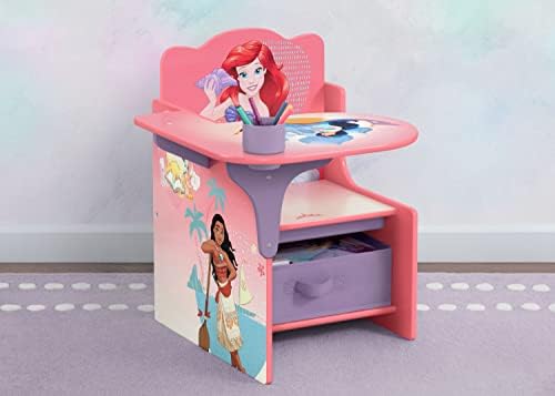 Детски стол Delta Бюро с Чекмедже за съхранение на Принцеса Дисни