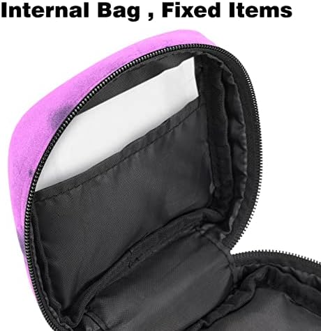 Розова Чанта За съхранение на Хигиенни Кърпички във формата на Снежинки, Чанта по време на Менструация за Момичета,