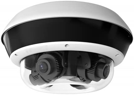 Мрежова куполна камера Hikvision DS-2CD6D54FWD-IZHS 20MP H. 265+ EXIR Гъвкава PanoVu с 4 x (с 2.8-12 мм) Моторизованными