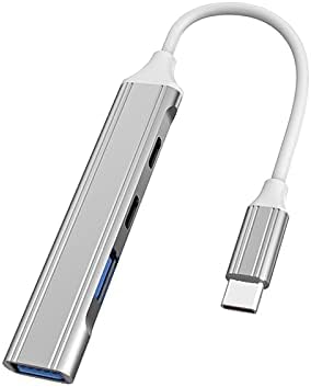 Fourmor USB C/Type-c Hub, C USB Хъб 4-Портов адаптер Type C за лаптоп USB 3.0, USB 2.0 Няколко C USB към USB-разветвителю