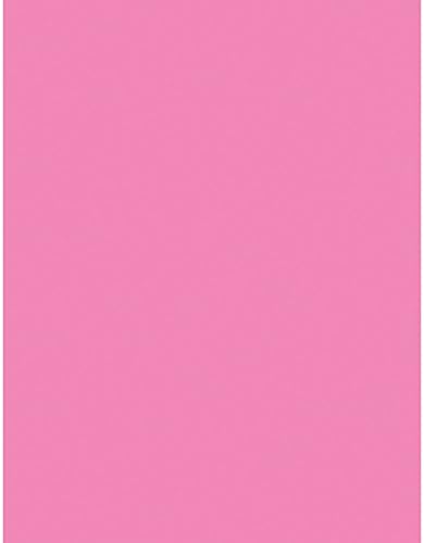 Многофункционална Цветна хартия Pacon 102206 Калейдоскоп, 24 паунда, 8-1/2 X 11, светло розово, 500 бр/пакет