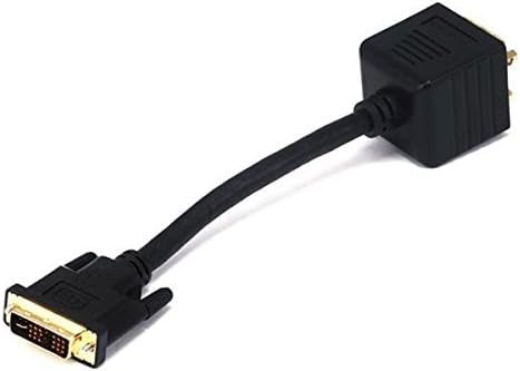 Monoprice 102519 Кабел-сплитер DVI-A за свързване на VGA (HD15)/DVI-A-Female Video Splitter
