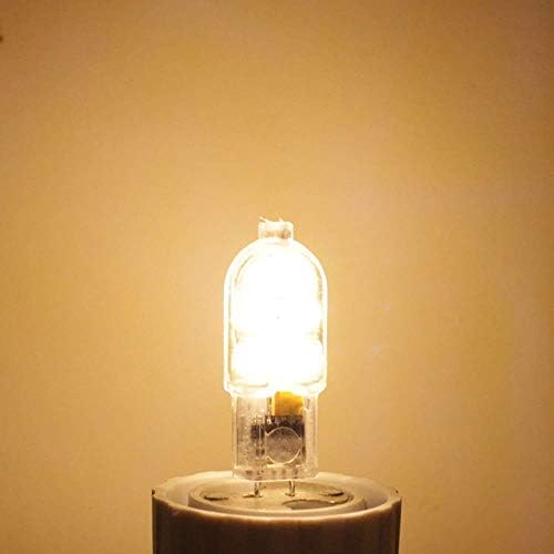 Lxcom Lighting G4 Led Лампа с Двухконтактным основание, Халогенна лампа с мощност 10 W, Еквивалентна AC12 Волта,