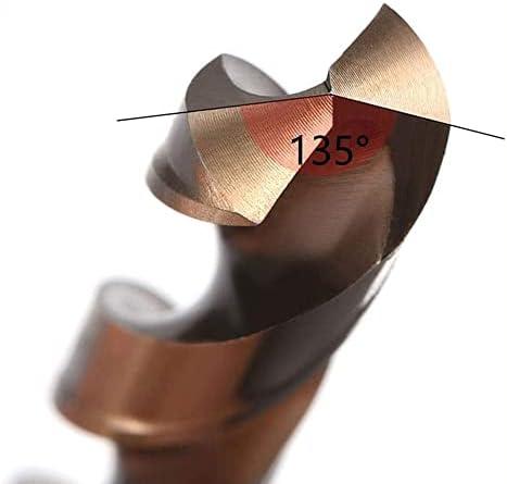 0,5-20 мм, HSS M35 с кобальтовым покритие Спиральное бормашина за пробиване на отвори в Дърво/метал с кръгла