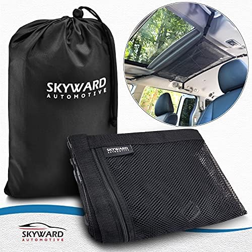 Мрежа за съхранение на тавана на автомобила Skyward - Защитна чанта за съхранение в пакет - идеален за бусове,