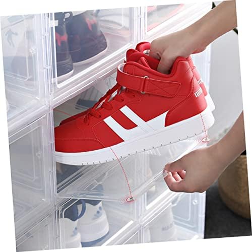 Cabilock 1 бр. Кутия за съхранение на обувки, Штабелируемый Контейнер за съхранение на обувки, Кутии за съхранение
