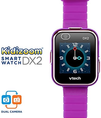 Умен часовник VTech KidiZoom DX2, Лилаво