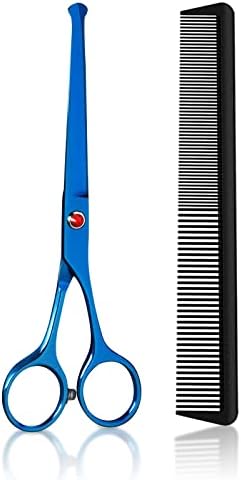 Ножица За Подстригване на Коса, Професионални Фризьорски Ножици за Коса от Неръждаема Стомана 6,5 Инча, Безопасни