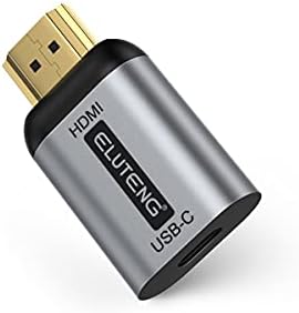 Адаптер ELUTENG USB C-HDMI, конвертор USB Type C Female през HDMI (съвместим с Thunderbolt 3) Поддръжка на 4K