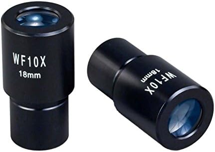 ОМАКС Двойка Оптични Окуляров широкоугольного микроскоп WF10X/18 Диаметър 23,2 мм