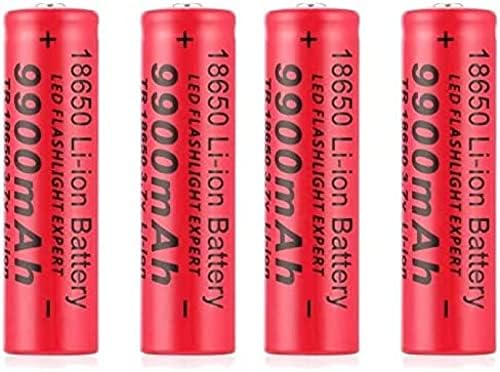 Акумулаторни Батерии MORBEX, Литиево-Йонна Батерия 3,7 В, Литиеви Батерии с бутон на горната Голям Капацитет