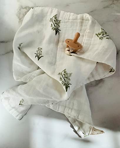 Leyl & Rado Биологичното Муслиновое Хубаво одеяло | Памучно Бамбуковое Защитно одеало за момчета и Момичета