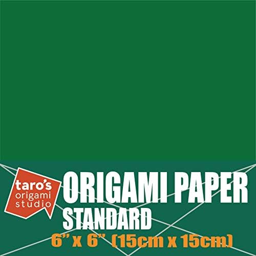 [Студио оригами Таро] Стандартен 6-инчов еднопосочна един-цветен (бяла), 50 листа (всички от един цвят) е Квадратна