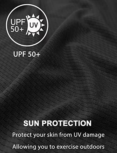 Мъжки Hoody с Качулка UPF 50 + Защита От Слънцето, Риза с Дълъг Ръкав, SPF, UV-Яке За Риболов На Открито, Туризъм,
