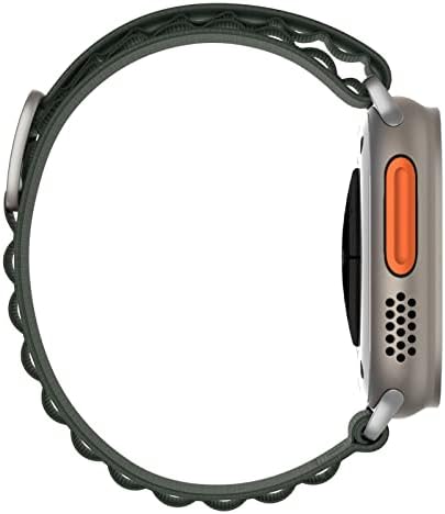 Alpine Loop - Съвместим с каишка на Apple Watch 49 мм 45 мм 44 мм 42 мм 41 мм 40 мм, 38 мм, найлон линия Solo с Г-образно една кука за Apple Watch Ultra iWatch Series 8 7 6 5 4 3 2 1 SE