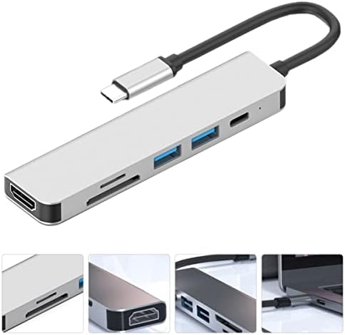 SOLUSTRE 2 бр. Съвместимо Зарядно Устройство за USB Устройства High Expander Конвертор C Лаптоп Адаптер за Четене