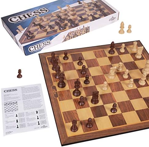 Игра Глупава гъска Шахматна игра I Сгъваеми Картонени шах с пластмасови шахматными фигури I Комплект шахматни